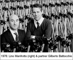 1976: Lino Mafrotto and Gilberto Battocchio